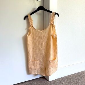 Art class yellow striped jumper size L(10/11)